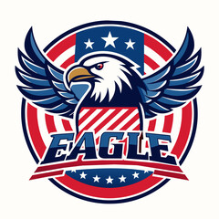 Fototapeta premium Eagle Brand logo vector (15)
