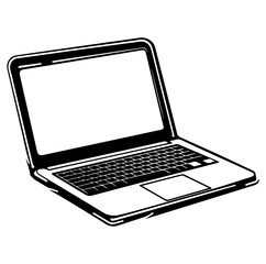 Laptop Icon Vector Illustration