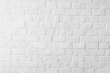 White Brick Wall Texture Background, Professional Stock Photo.