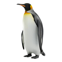 Penguin isolated on transparent background