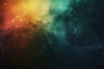 Naklejka premium Generative ai on theme of beautiful northern lights, bright aurora borealis winter in atmosphere