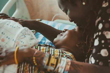 Intimate Moment Between Mother and Child Captured by Doula