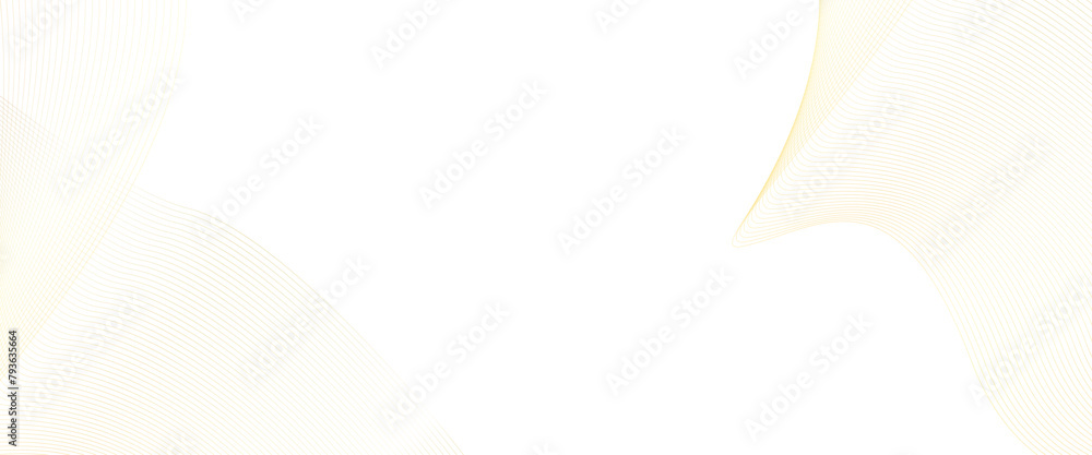 Poster vector striped curvy line minimalistic transparent background curve shape isolated.