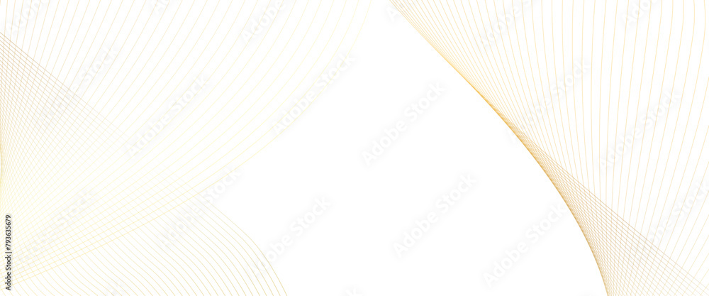 Poster vector striped curvy line minimalistic transparent background curve shape isolated.