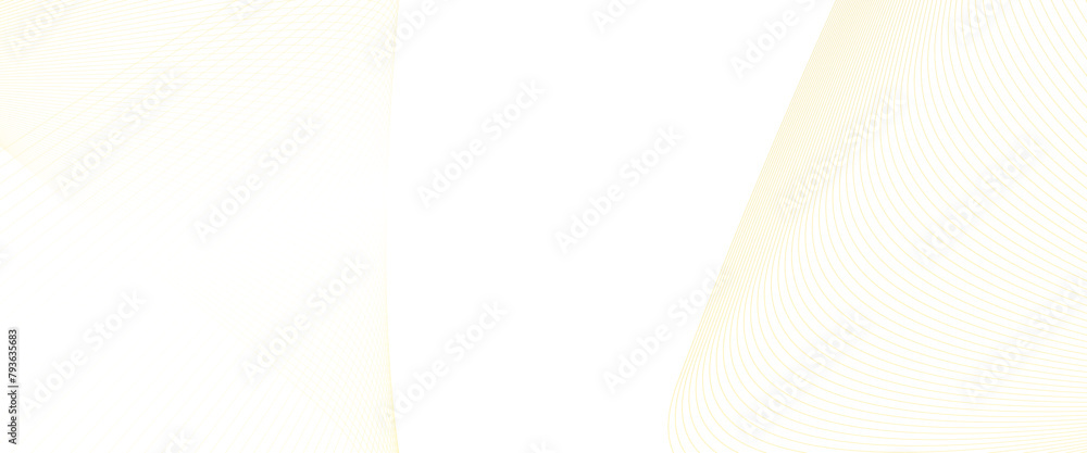 Poster vector striped curvy line minimalistic transparent background curve shape isolated.