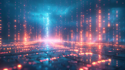 Fototapeta premium Ai Data Processing