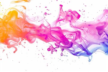 Vibrant abstract liquid design with a translucent white background, ready to add energy to your projects