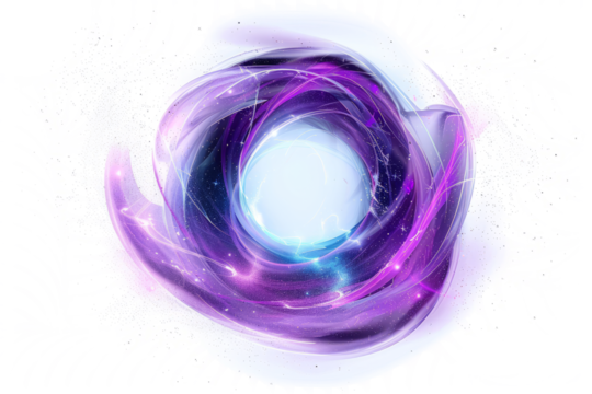 Wisps of luminous energy converging to create a mesmerizing, otherworldly glyph.