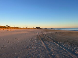 Fototapeta premium Mount Maunganui, Tauranga, North Island of New Zealand