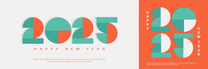 happy new year 2025 background celebration
