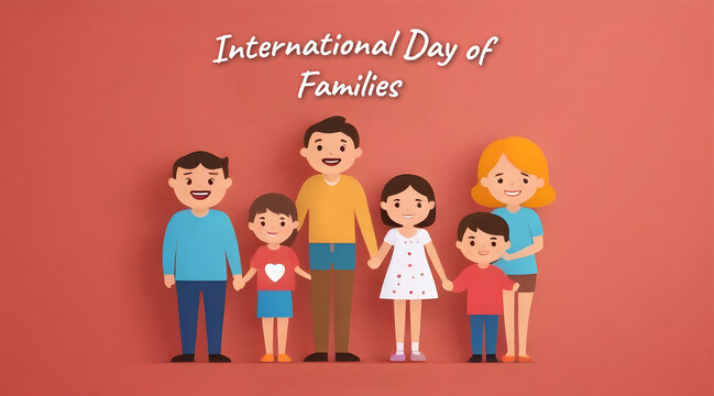 International Day of Families. Banner and poster.