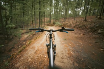 First-Person View of a Bike Adventure