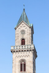 Kirchturm der Paulskirche Dinkelsbühl