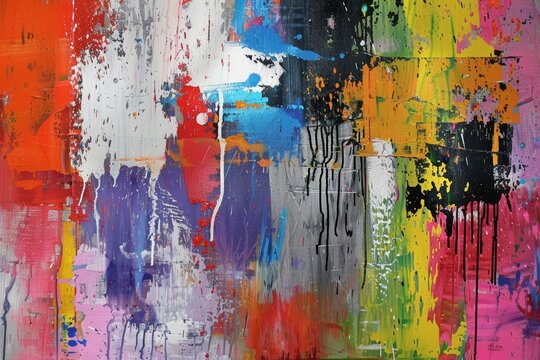 Abstract expressionist painter exploring the depths of emotion through color and texture