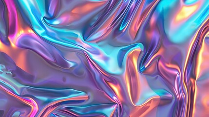 Fototapeta premium abstract liquid glass holographic backgrounds