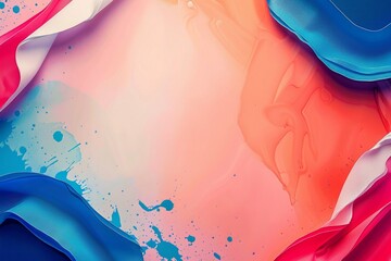 abstract background for Independence Day (Paraguay) 