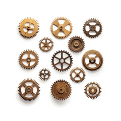 Gear icon vector set. clockwork illustration sign collection. Mechanics symbol.