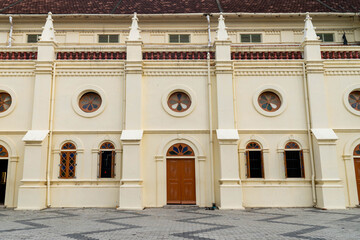 Santa Cruz Basilica, Built during the 1500s, Santa Cruz is one of the eight Basilicas in India and the second oldest Diocese of the country. 12 April 2024, Kochi, Kerala, India.