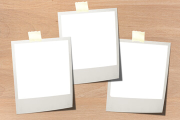 a polaroid card blank on the png backgrounds.