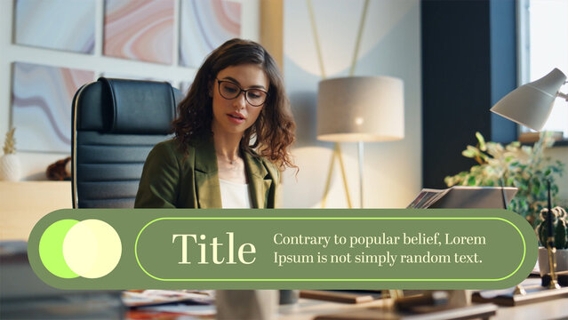 Basic Opener Titles | Animated Titles with Control Panels