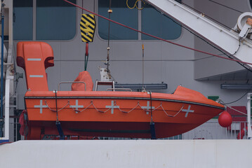 LIFEBOAT - A rescue deck on the ship