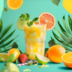 Sunshine Citrus Bliss The Ultimate Refreshing Smoothie