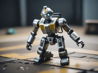 toy robot ai concept