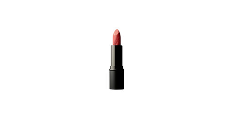 
A high-quality studio photo of an elegant lipstick in a soft peach color, with its texture and hue visible on the surface
