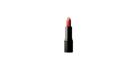 
A high-quality studio photo of an elegant lipstick in a soft peach color, with its texture and hue visible on the surface