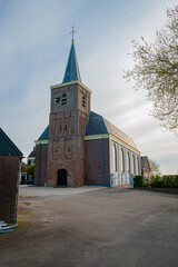 Reformed church of Polsbroek-Vlist in the village of Polsbroek in the west of the Netherlands