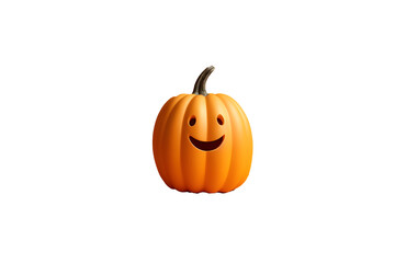 Halloween pumpkin, jack lantern. png object isolated on transparent background, mockup, design, template, layout, sticker