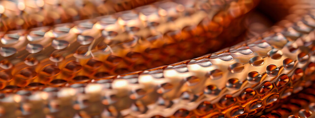 Mechanical Symphony, Close-Up on a Bicycle Chain, Precision in Motion