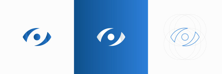 Eye logo template. Creative Eye Concept Logo Design Template