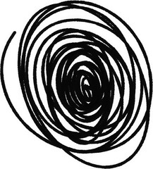 PNG Handdrawn Abstract Bold Marker Scribbles