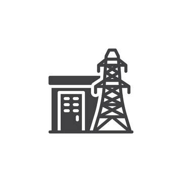 recommend clip art: Transmission tower vector icon