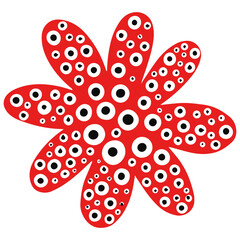 Decorative flower icon