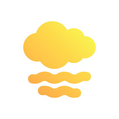 Fog vector icon