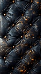 Fototapeta premium black old worn down leather background
