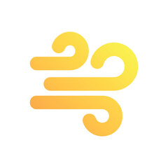 Wind vector icon