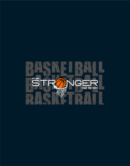 Slam Dunk Basketball sport graphic for young design t shirt print © goank graphic