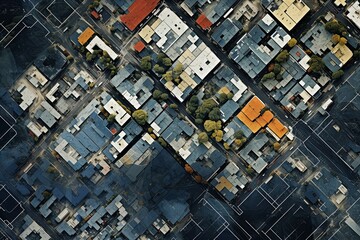 Urban Gridscapes: Aerial Visions of Structured Urban Development