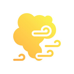 Dust Storm vector icon