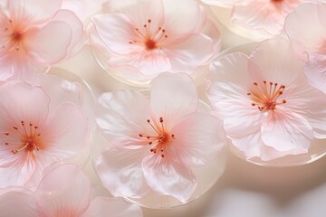 Fototapeta na wymiar Petal Perfection: Blossom Petal Event Decor & Bridal Accessories Galore