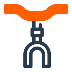 Handlebar for Steering and Control on Bicycles