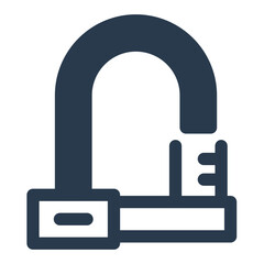 Lock for Bicycle Security and Theft Prevention