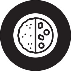 curry rice glyph icon