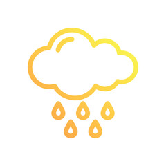 Downpour vector icon