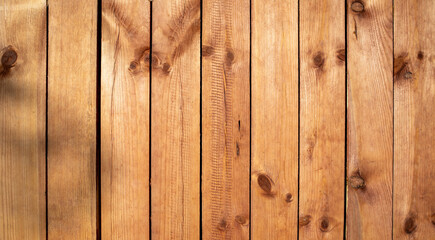 Warm wooden plank texture background