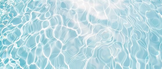 light blue water texture with ripples and waves