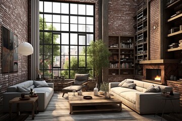 Rustic Urban Loft Design: Capturing Lifestyle Images in the Modern Cityscape